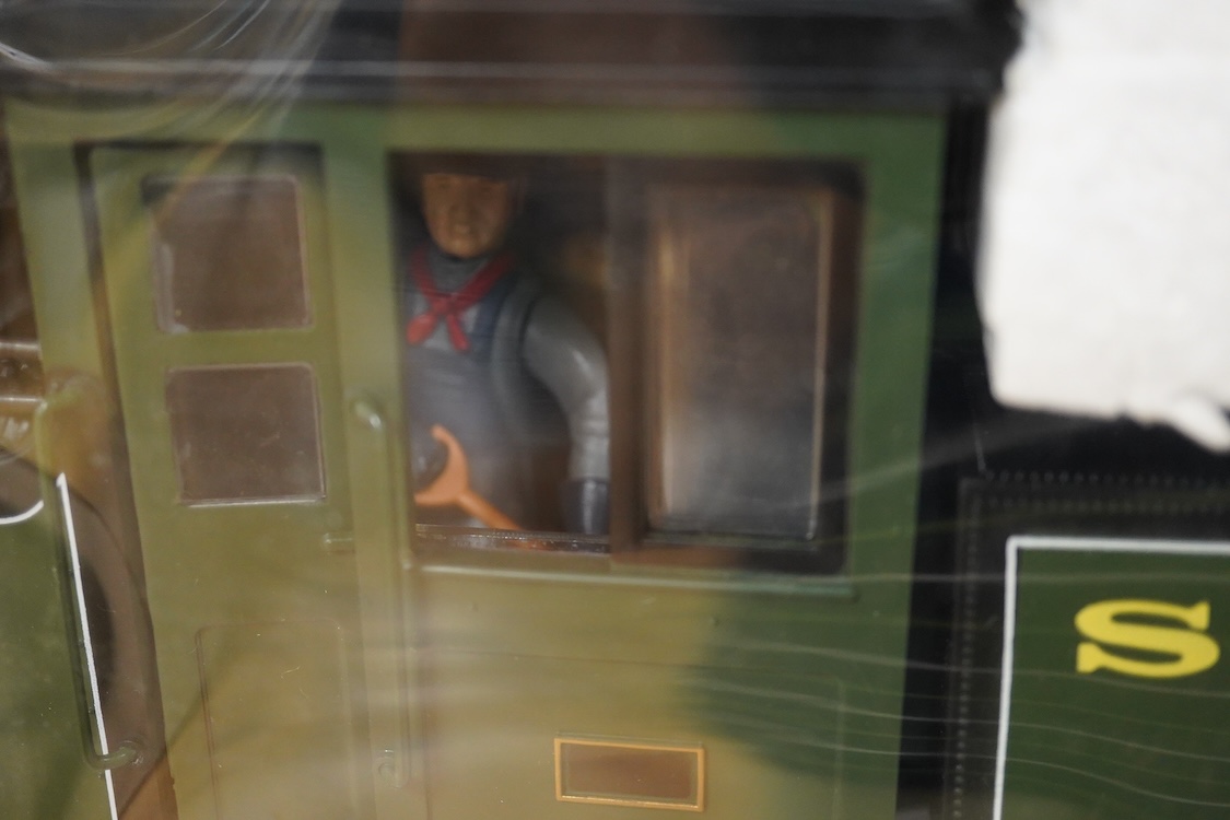 A boxed Bachmann Spectrum (Bachmann Big Haulers) G scale railway Lyndon & Barnstaple 2-4-2T Baldwin tank locomotive, Lyn
